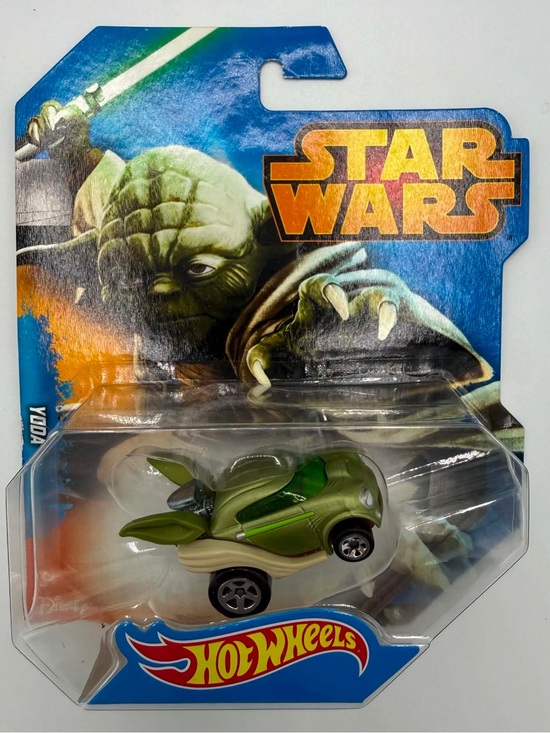 Hot Wheels Other - 2014 Mattel Hot Wheels Star Wars Yoda Diecast Car